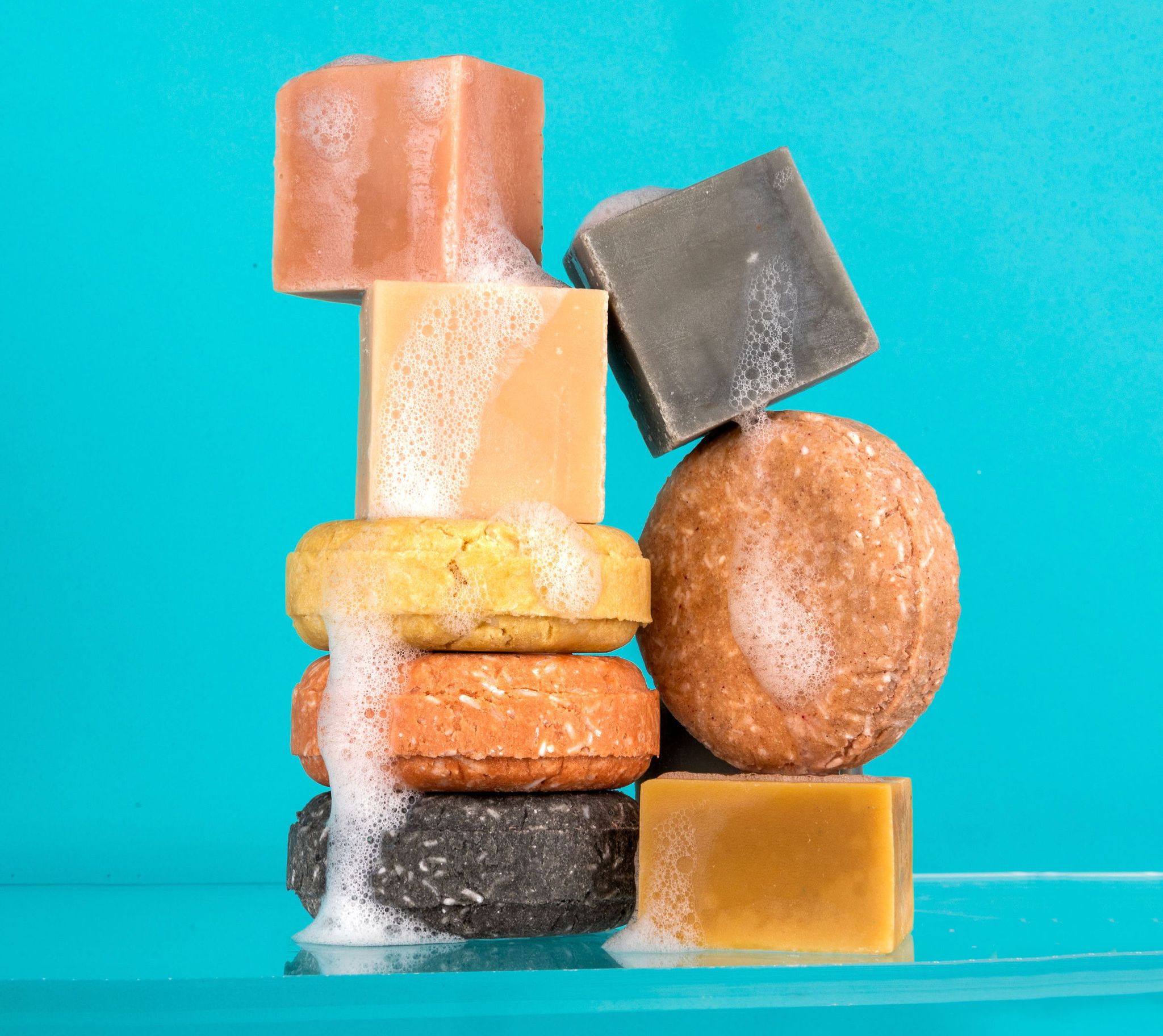 Group of Shampoo and conditioner Bars