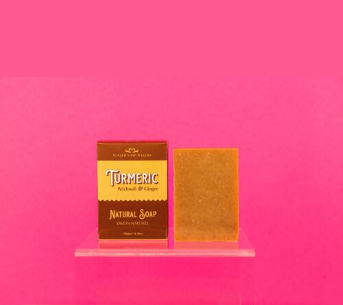 Turmeric Ginger Soap Bar Box