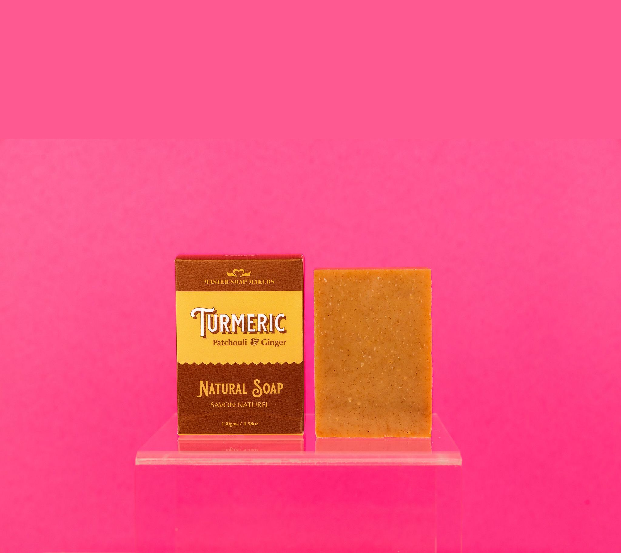 Turmeric Ginger Soap Bar Box